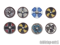 Tabletop-Art: Viking Shields - Set 4 (8)