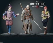 Full Set Figurine Geralt + Dandelion + Shani - The Witcher