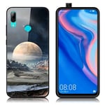 Huawei Fantasy P Smart Z kuoret - Valkoinen planeetta Monivärinen