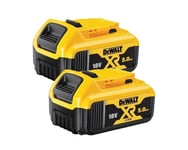 Dewalt 18v XR 5.0Ah Li-Ion Battery - DCB184 - Twin Pack