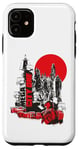 Coque pour iPhone 11 Judge Dredd Mega City One Noir et Rouge 2000 AD