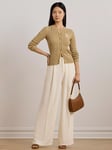 Lauren Ralph Lauren Ralhan Cotton Cable Knit Cardigan