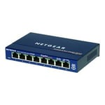 NETGEAR ProSAFE GS108 - Commutateur - 8 x 10/100/1000 - Ordinateur de bureau