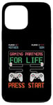 iPhone 13 Pro Max Mother And Son Gaming Partners for Life Video Game Gamer Case