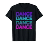 Retro Dance for Dancers I Love Dancing Teens Kids T-Shirt