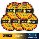 5 x DeWalt DT1670-QZ ELITE EXTREME Circular Saw Blade  184mm x 16mm 60T