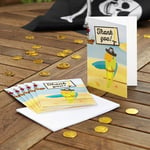 Dinosaur Island - Thank You Cards with Envelopes PK10