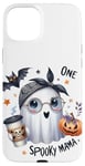 Coque pour iPhone 15 Plus Spooky Mama Ghost Halloween Boo Automne Halloween Fantôme