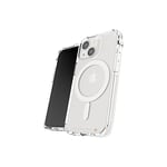 ZAGG Gear 4 Crystal Palace Snap D30 Protective Case for iPhone 13 Mini, 5G, Slim, Shockproof, Wireless Charging, MagSafe, (Clear)