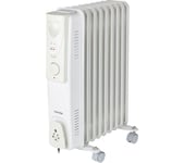 WARMLITE WL43004YW Oil-Filled Radiator - White, White