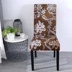 BJHSYNDR Housses de chaises de Salle à Manger Housse de Chaise en Spandex Extensible Housse de Chaise d'impression élastique Universelle pour Housses de Chaise de siège de Salle à Manger