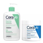 CeraVe Crème Lavante Hydratante visage et corps + Baume Hydratant 1 pc(s)