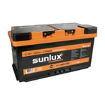 LiFePO4 batteri 12.8V/180Ah - Sunlux® Powerbox+