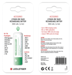 Ledlenser 18650 Li-Ion Uppladdningsbart Batteri - 3000 Mah