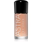 Astra Make-up My Laque 5 Free long-lasting nail polish shade 07 Nude Caramel 12 ml