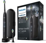 Philips Sonicare ProtectiveClean 5100 Electric Toothbrush, Black, with Travel C