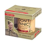 Dad's Army Mug Don't Panic Ceramic Mug 11oz | Retro 60s TV Show Novelty Mug for Cappuccino, Latte, Hot Cocoa & Hot Tea | Perfect Gift for Show Fan & Collector Licensed Merchandise