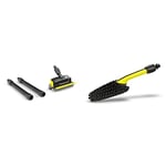 Kärcher PS 30 Plus Accessoire pour Nettoyeur Haute Pression, Noir/Jaune & Brosse spéciale Jantes Accessoire pour Nettoyeur Haute Pression