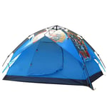 Durable Camping Tent Outdoor Tent, Automatic Pop-up Dual-use, Folding Camping Travel Beach Windproof and Rainproof Awning, 200 * 230 * 140cm,Easy to Install