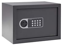 ARREGUI Premier 16501-S2 Coffre-fort en acier avec serrure électronique, coffre-fort de sécurité pour la maison, clavier à code programmable, clé d'urgence, 25 x 35 x 25 cm, 16 L