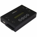 StarTech Drive Duplicator & Eraser for USB Flash Drives & 2.5 / 3.5" SATA SSDs/HDDs- 1:1 duplication plus cross-interface - Standalone (SU2DUPERA11) -