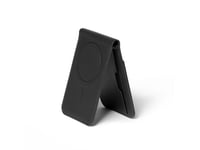 Mujjo Magsafe Leather Wallet Stand - Black