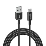 Amazon Basics USB-C to USB-A 2.0 Fast Charger Cable, 480Mbps Speed, USB-IF Certified, for Apple iPhone 15, iPad, Samsung Galaxy, Tablets, Laptops, 1.8 m, Black