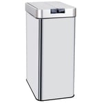 Poubelle de cuisine automatique silverlake Argent Acier inoxydable 60 l