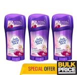 Lady speed stick Cerise Fleur Bâton Déodorant XXL 65g 3-pack