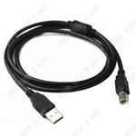 TD USB 2.0 Printer Cable 3 m High Speed Pure Copper Square Port A-B Computer to Scanner Cable USB Computer to Printer Cable Black