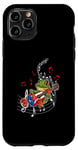 iPhone 11 Pro Puerto Rico Flag Coqui Frog Play Guitar Puerto Rican Music Case