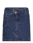 Zadig & Voltaire Kids Denim Skirt Blå