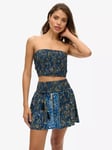 Superdry St Tropez Paisley Bandeau Top