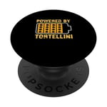 Alimenté par Funny Tortellini Eater Pasta Fan Tortellini Maker PopSockets PopGrip Interchangeable