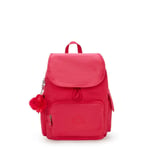 Kipling City Pack S liten ryggsekk Resort Pink