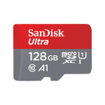 SANDISK – 128GB Ultra microSDXC+SD Adapter (SDSQUNR-128G-GN6TA)