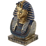 Antik Egypten Figur Egyptisk Farao Staty Resin Egyptisk Kung Tutankhamun Figurine Antik Egypten Skulptur Figur Skrivbord