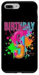 Coque pour iPhone 7 Plus/8 Plus Neuf 9 ans 9e anniversaire Joyeux anniversaire garçon 9 ans