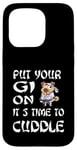 Coque pour iPhone 15 Pro Mettez votre Gi On It's Time To Cuddle - Chien Carlin