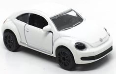 MAJORETTE PREMIUM CARS - VOLKSWAGEN NEW BEETLE BLANCHE 2011 / NEUF & SCELLÉ