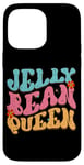 iPhone 14 Pro Max Jelly Bean Queen Groovy Lettering Vibes Case