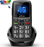 C1 +  4G  Big  Button  Mobile  Phone  for  Elderly , Unlocked  Senior  Mobile  P