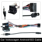 ISO-kaapeliauto Android Player 2Din Stereoradion tarvikkeet Kia Suzuki VW Hyundai Honda Toyota Nissan Mitsubish Ford Outlandelle