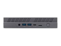 Acer Chromebox CXI5 - Mini PC - 1 x Core i3 1215U - RAM 8 Go - flash - eMMC 128 Go - UHD Graphics - Gigabit Ethernet, IEEE 802.11ax (Wi-Fi 6E) LAN sans fil: - Bluetooth, 802.11a/b/g/n/ac/ax (Wi-Fi 6E) - Chrome OS - moniteur : aucun - gris