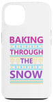 iPhone 13 Baking through the snow X-mas Baker Ugly Christmas Sweater Case