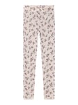 Name It Wang ull leggings kids AOP - lilac ash