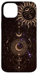 iPhone 14 Plus Sun Moon and Stars Aesthetic Celestial Case