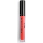 Makeup Revolution Lipgloss Matte Lip Gloss - 132 Cherry