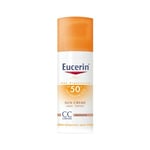 Crème Solaire Avec Couleur Eucerin Photoaging Control Tinted Moyen SPF 50+ [5