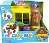 HE OUA OUA - Autobus - Jeu Multi Fonction pour Enfants Dès 3 ans - Développe l'Imagination & Créativité - 2 Personnages & Accessoires Inclus - Lansay